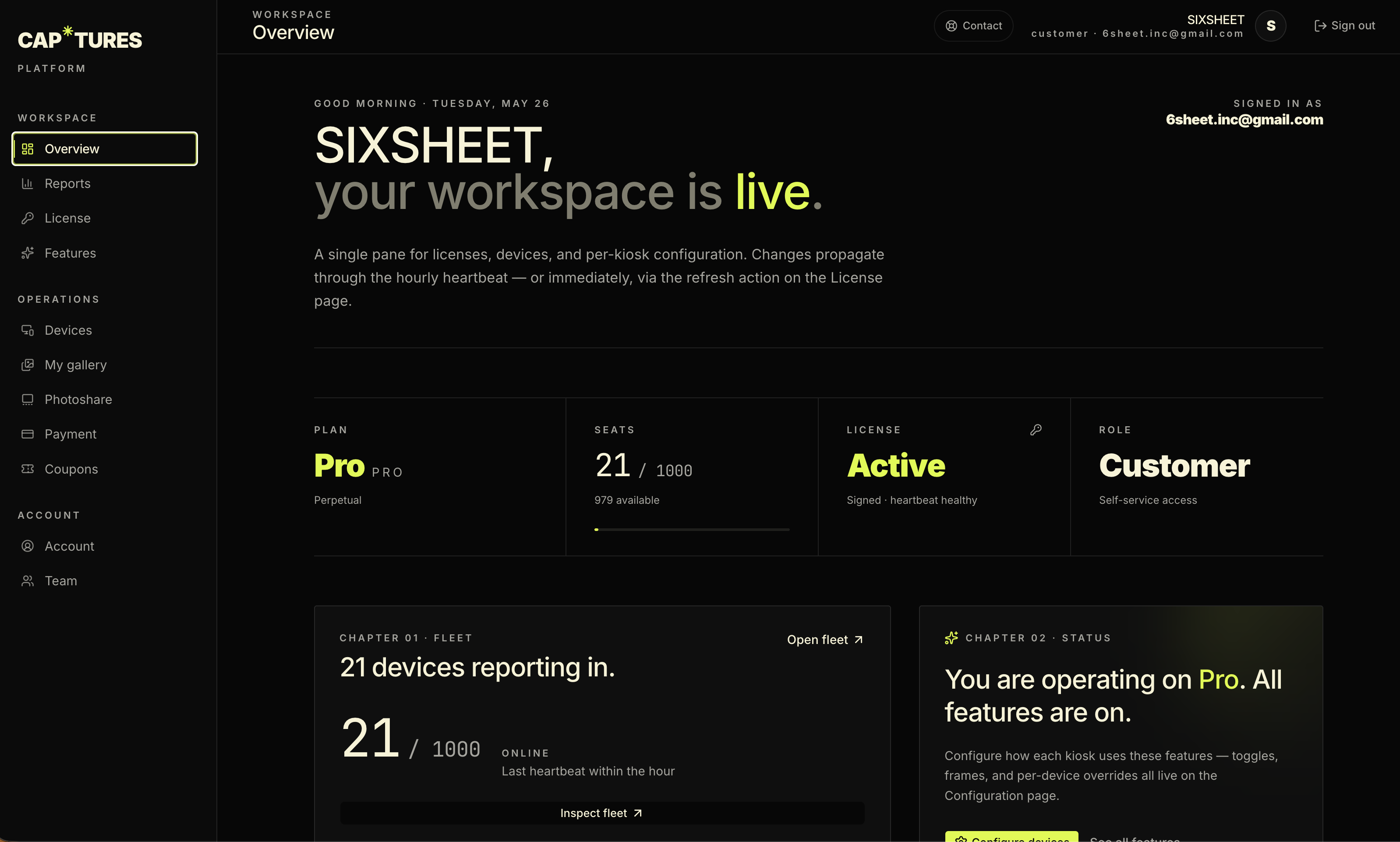 Realtime Monitor